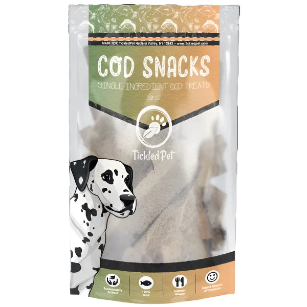 Tickled Pet Cod Snacks 10oz