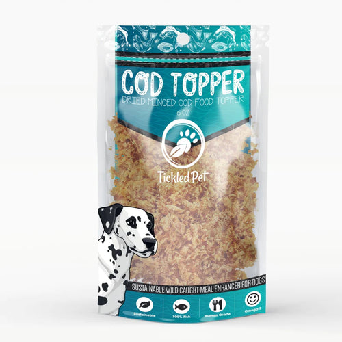 Tickled Pet Cod Topper 6oz for Dogs