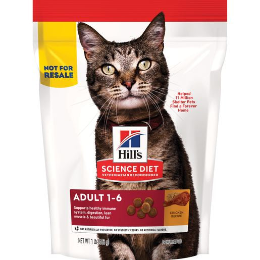 Hill's Science Diet Cat Adult 1-6 4lb