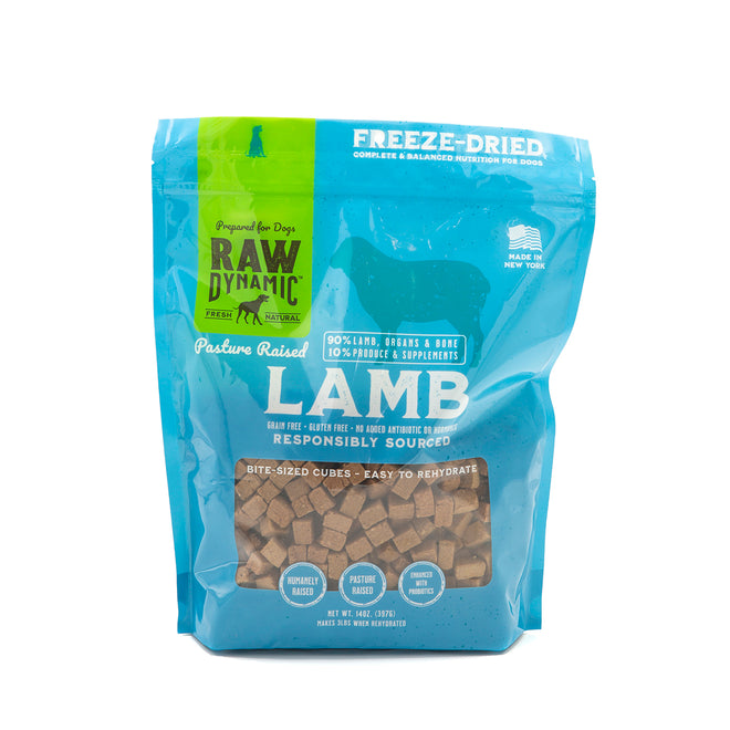 Raw Dynamic Freeze Dried Lamb Cubies