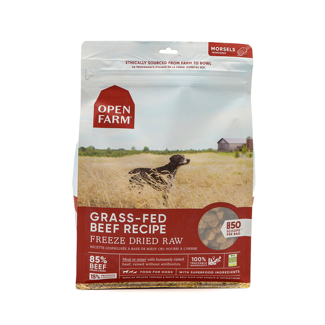 Open Farm Freeze Dried Raw Beef "Meal or Mixer" Beef