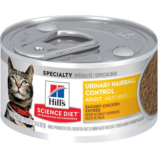 Hill's Science Diet Cat Urinary/Hairball Control 2.9oz