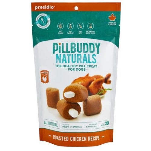 Pill Buddy Treat Roasted Chicken for Dogs 5.29oz