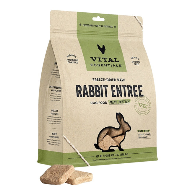 Vital Essentials Rabbit Patty 14oz