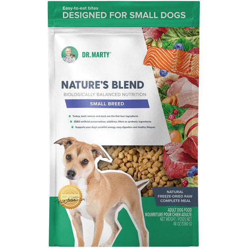 Dr Marty Nature's Blend Freeze Dried for Small Breed Dogs