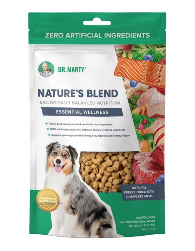 Dr Marty Nature's Blend Essential Wellness Freeze Dried for Dogs