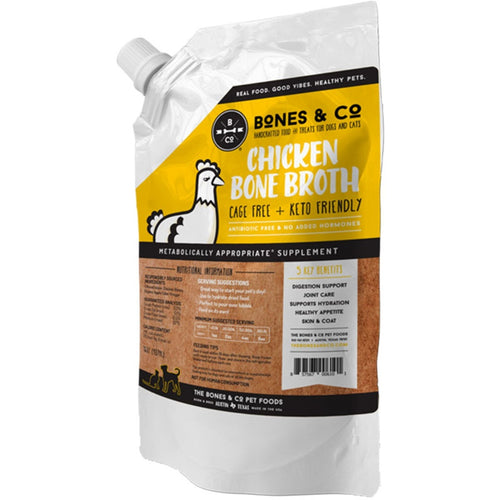 Bones & Co Dog Frozen Bone Broth Chicken 16oz