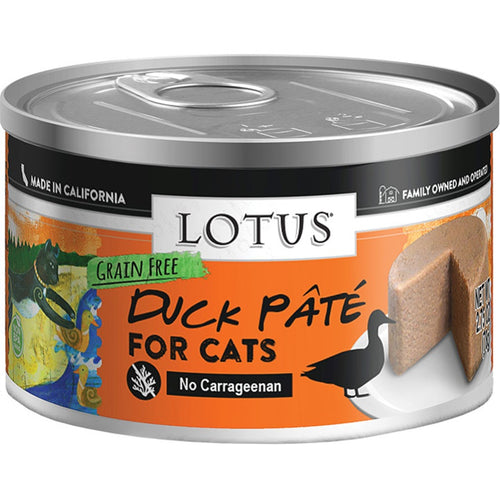 Lotus Cat Pate Grain Free Duck