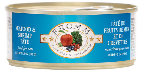 Fromm Cat Seafood & Shrimp Pate Can 5oz