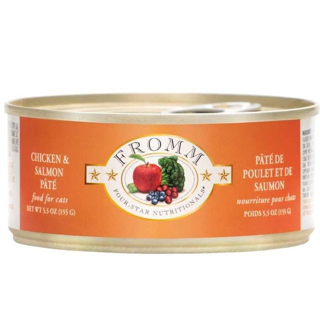 Fromm Cat Chicken & Salmon Pate Can 5oz