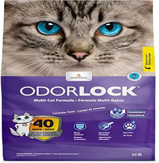 Intersand Odorlock Lavender Cat Litter