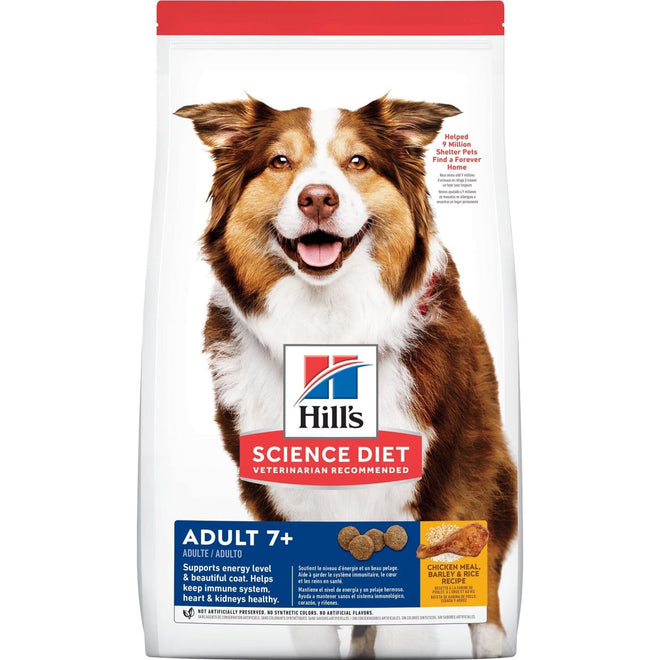 Hills Science Diet Adult 7+ Chicken & Barley 15lb