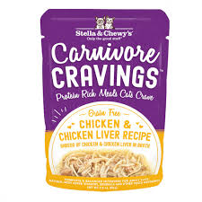 Stella & Chewy's Cat Carnivore Cravings Chicken & Chicken Liver 2.8oz