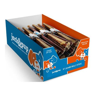 Jack & Pup Jumbo Bully Stick 12in