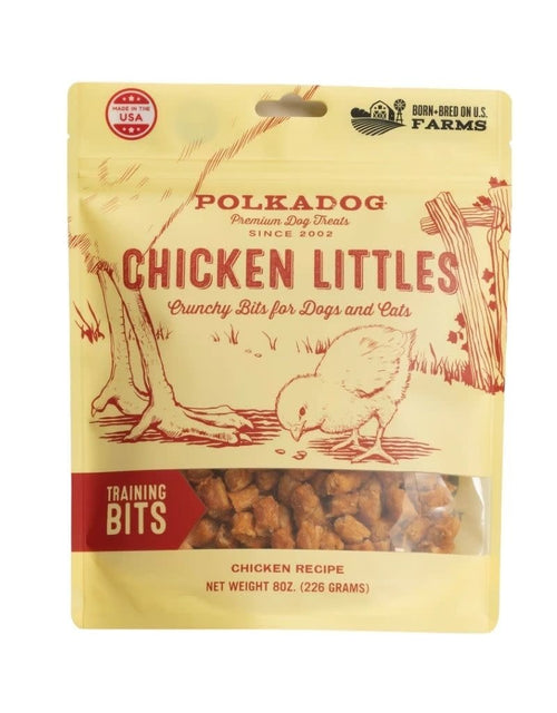 Polka Dog Chicken Littles Bits Treat 8oz for Dogs