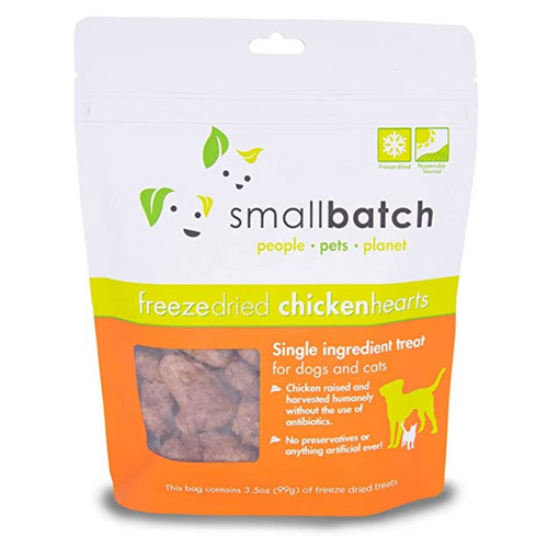 Small Batch Freeze-Dried Chicken Hearts