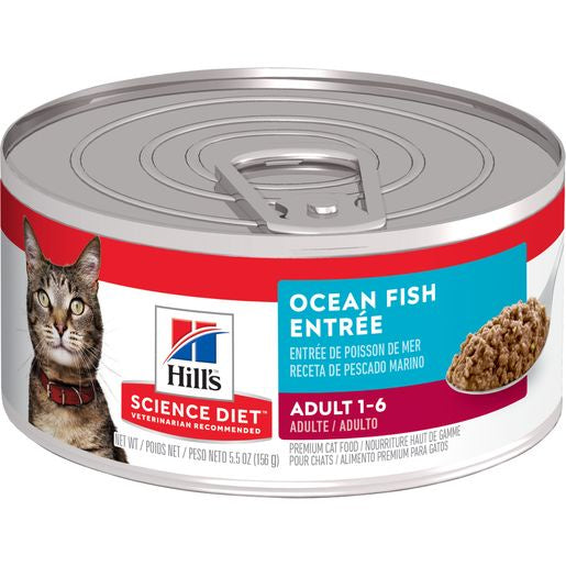 Hill's Science Diet Cat Ocean Fish Adult 1-6 2.9oz