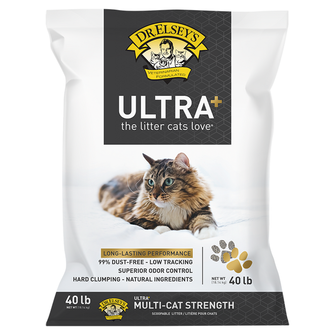 Dr. Elsey's Ultra+ Clumping Litter 20lb