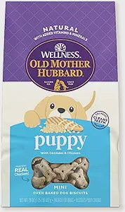 Wellness Old mother Hubbard puppy oatmeal & chicken 20oz