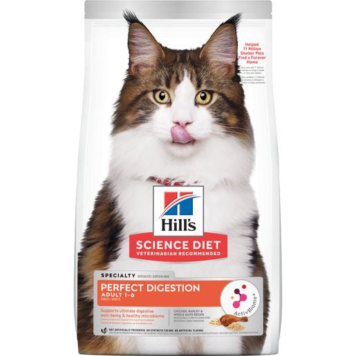 Hill’s Science Diet Adult Perfect Digestion Cat 3.5lb