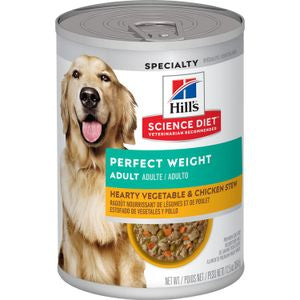 Hill's Science Diet Dog Perfect Weight Chicken and Vegetable Stew 12.5oz