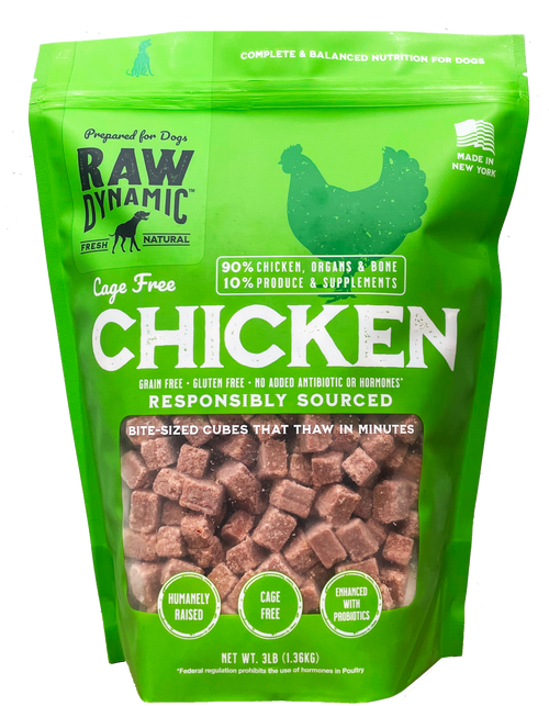 Frozen raw 2025 chicken for dogs